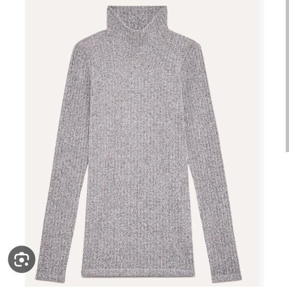 WILFRED Buswell Ribbed Mock Turtleneck - Picture 1 of 9